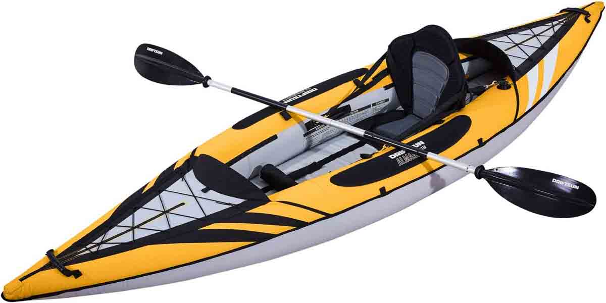 Driftsun almanor inflatable recreational touring kayak