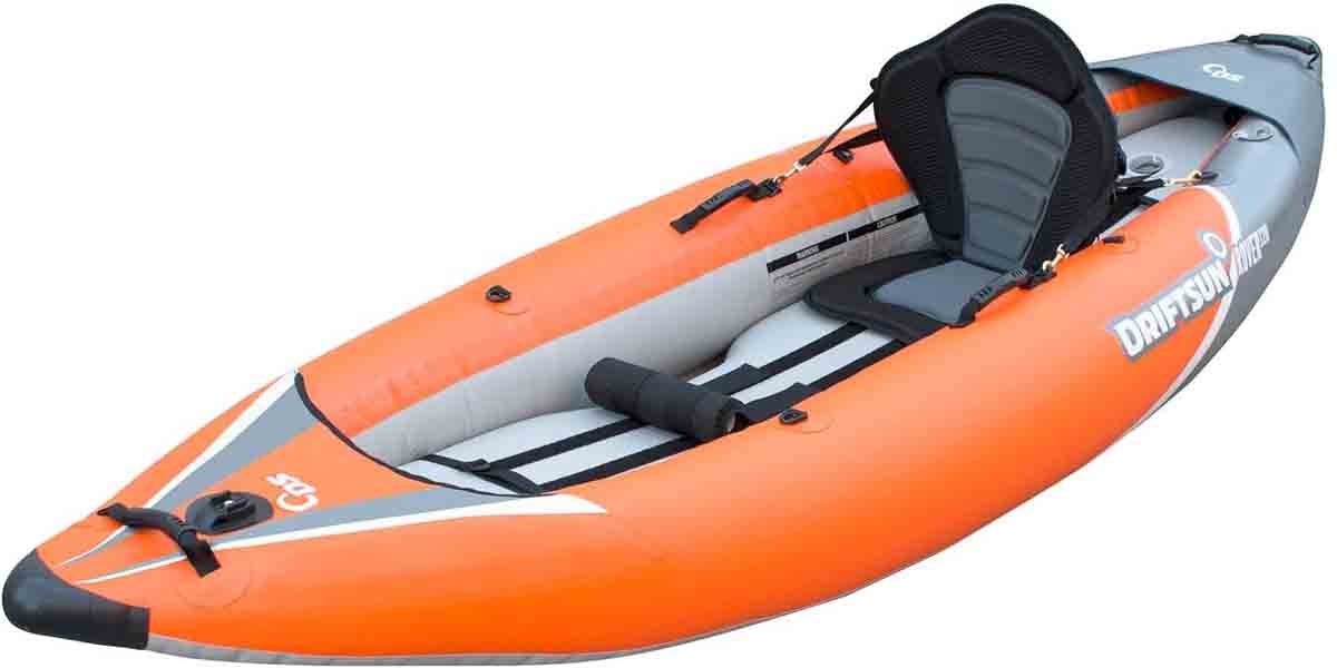 Rover 120 Inflatable Single Person Whitewater Kayak - FREE