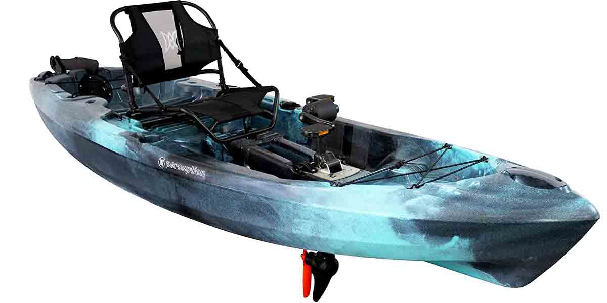 perception crank 10 sit on the top pedal kayak